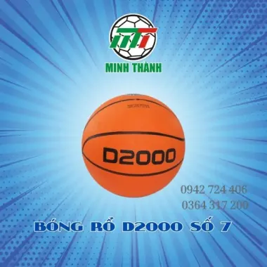 BÓNG RỔ D2000 SỐ 7