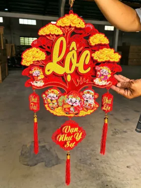 Chữ Lộc Treo Tường