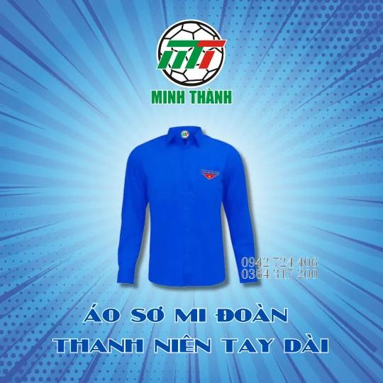 ÁO ĐOÀN THANH NIÊN TAY DÀI