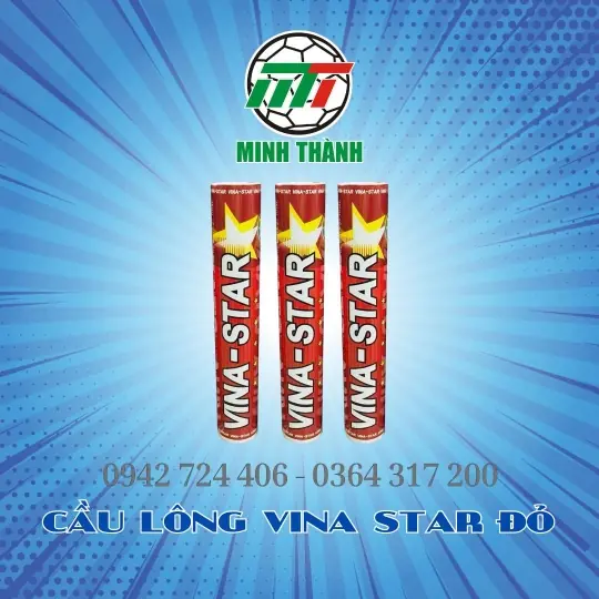 CẦU LÔNG VINA STAR ĐỎ