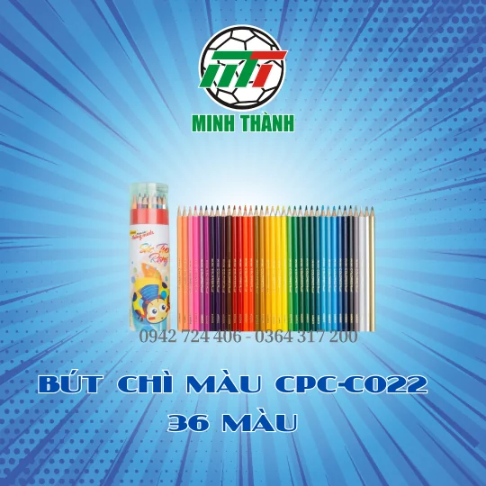 BÚT CHÌ MÀU CPC-C022 36 MÀU